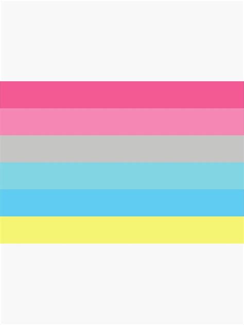 Genderflux Pride Flag Poster For Sale By Flagsworld Redbubble