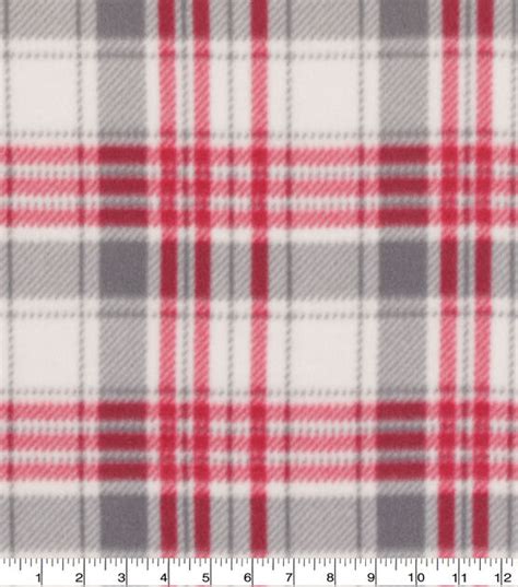 Brad Plaid Blizzard Fleece Fabric Joann