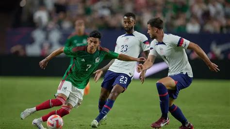 Estados Unidos Vs México Horario Y Dónde Ver La Semifinal De La