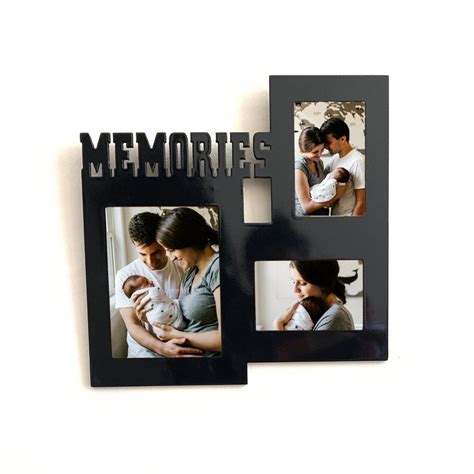 Wooden Black Wall Collage Frame Photo Insert For T Size 16 X 16