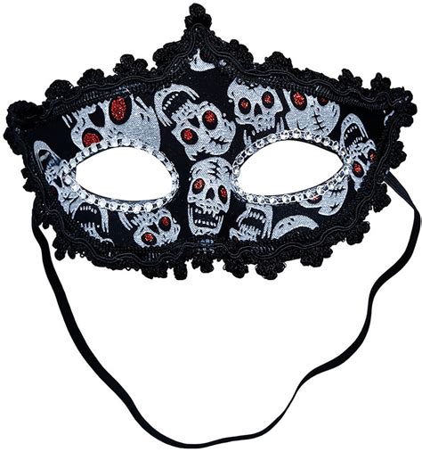 Halloween Oogmasker Skulls Met Glitter Kopen