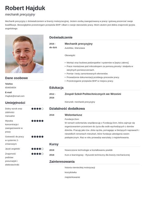 Co napisać o sobie w CV Przykłady sekcji O mnie w CV