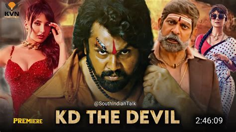 Kd The Devil Full Movie In Hindi Dubbed Release Date Dhruva Sarja