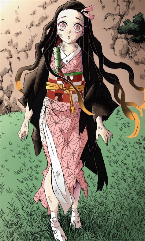 Nezuko manga coloring : DemonSlayerManga