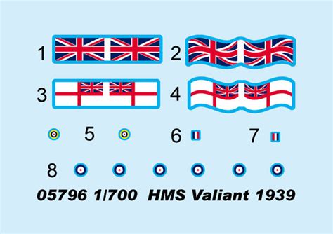 HMS Valiant (1939 version) Trumpeter 05796