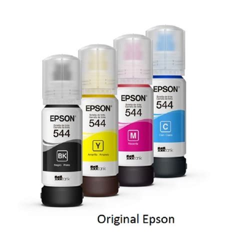 Kit Refil Tinta Cores Epson L L T Epson Original