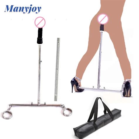 Manyjoy Spreader Bar Rvs Frame Bondage Voetboeien Rack Bdsm