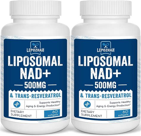 Liposomal Nad Mg Trans Resveratrol Mg Superior Absorption