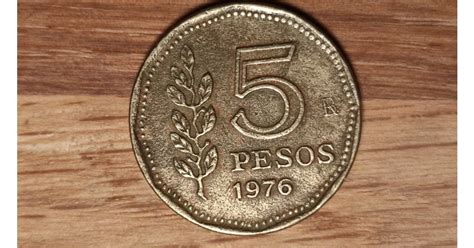 Argentina Moneda De Colectie Pesos Serie Mai Rara America