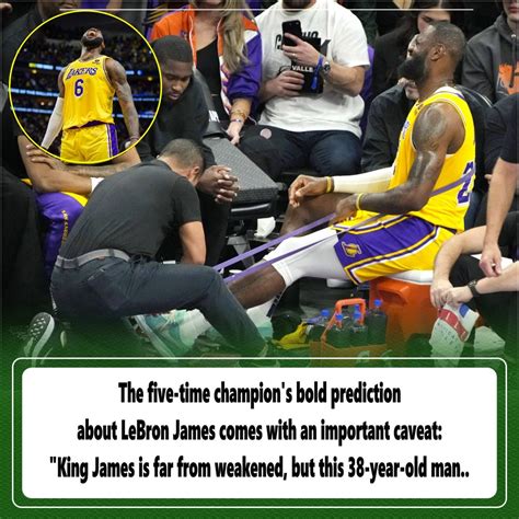 The Five Time Champion S Bold Prediction About Lebron James Comes With