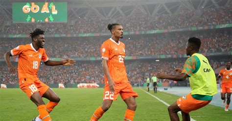 Sebastien Haller S Goal Set Thrilling Afcon Final Date With Nigeria