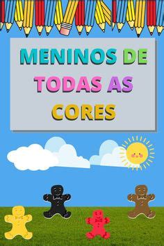 Molde Menino De Todas As Cores - menino de todas as cores