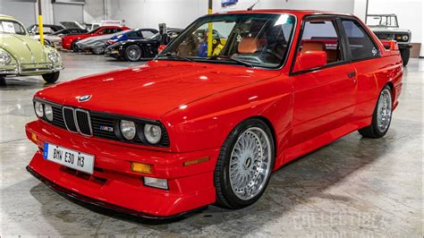 Rare 1988 Bmw E30 M3 Sport Evo Only Available At Collectible Motorcar