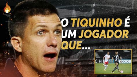 BARBIERI SE RENDE AO TALENTO DE TIQUINHO SOARES DO BOTAFOGO YouTube