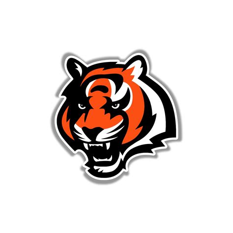 Cincinnati Bengals Head Full Color Vinyl Sticker Custom Size