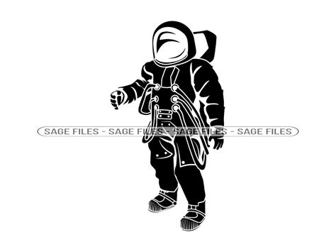 Astronaut 13 Svg Astronaut Svg Space Svg Astronaut Etsy Ireland