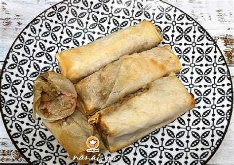 Resipi Popia Mushroom Crab Air Fryer Oleh Nana Isya Cookpad