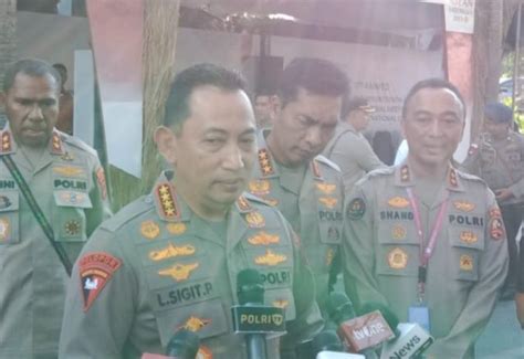 Kapolri Meninjau Lokus Dan Kesiapan Gladi Resik Ammtc Ke Di Labuan