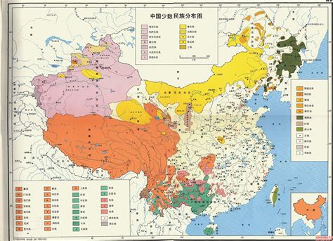 The Map of China’s Ethnic Groups | Mappenstance.