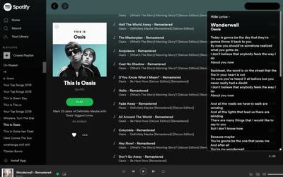 Cómo ver las letras de canciones en Spotify