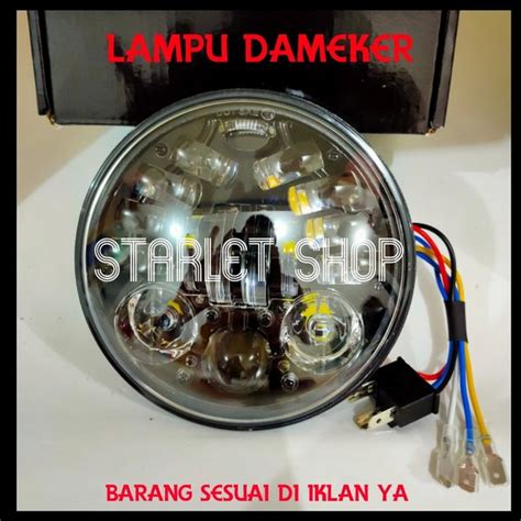 Jual Lampu Daymaker Lampu Dameker 16 Sisi Led 6 Inch Dus Hitam Pnp