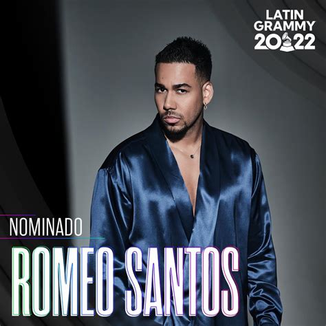 Romeo Santos Recibe Nominación Al Latin Grammy 2022 Wow La Revista