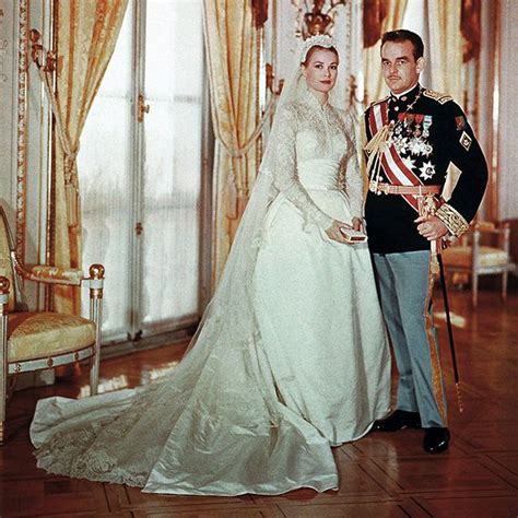 Looking Back on Grace Kelly and Prince Rainier's Wedding Photos