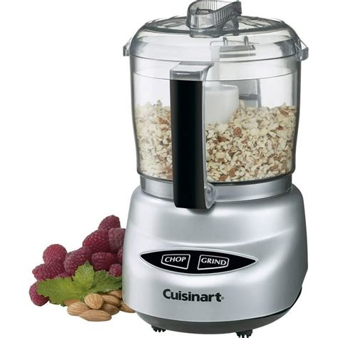 Cuisinart Mini Prep Plus 3 Cup Food Chopper Brushed Chrome