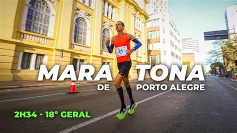 Maratona De Porto Alegre Geral H Youtube