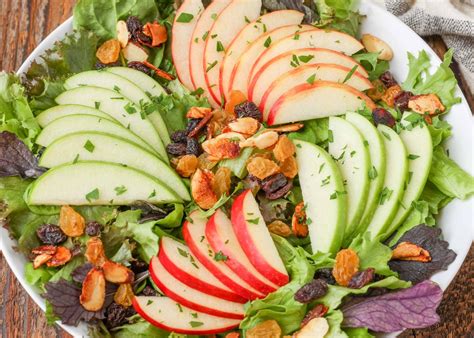 Spinach Apple Salad Vegetable Recipes