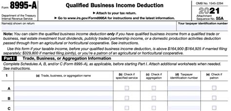 2023 Form 8995 Printable Forms Free Online