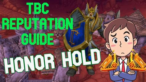 Tbc Reputation Guide Honor Hold Youtube