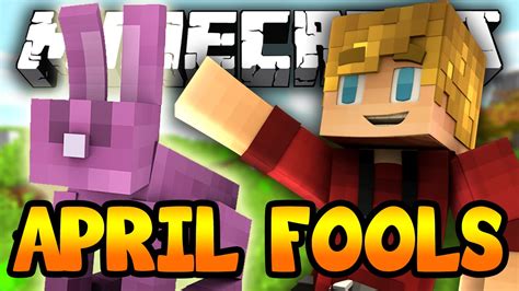 Minecraft April Fools Edition New Minecraft Update Youtube