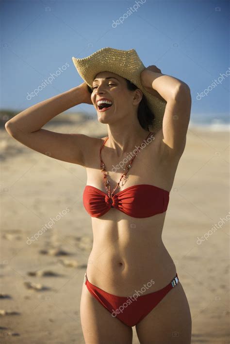 Woman In Bikini Stock Photo Image By Iofoto