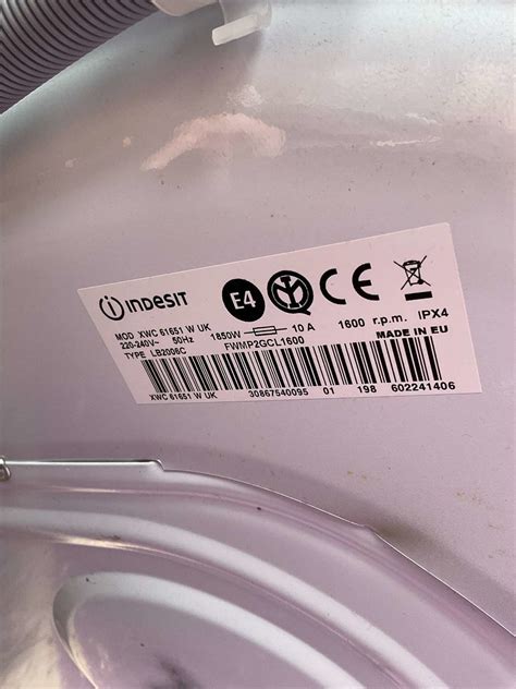 Indesit innex 6kg washing machine - We Probably Have It