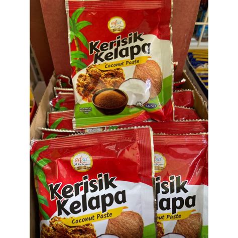 Kerisik Kepala Coconut Paste Aqsa Sedap Murah Shopee Malaysia