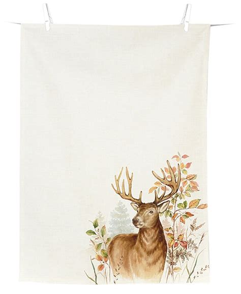 Serviette De Cuisine Ihr Hunted Deer GRUBE FR