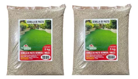 Semilla De Pasto Mezcla Bermuda Ingles Kg Env O Gratis