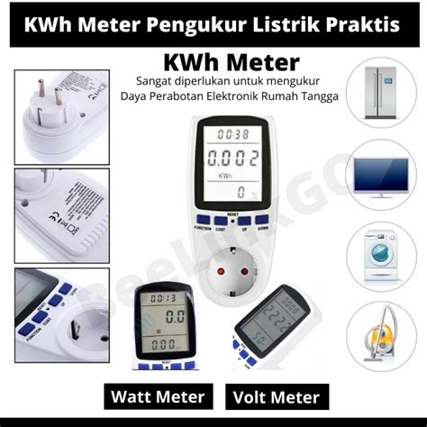 Jual Alat Ukur Kwh Meter Voltmeter Wattmeter Amperemeter Arus Tegangan