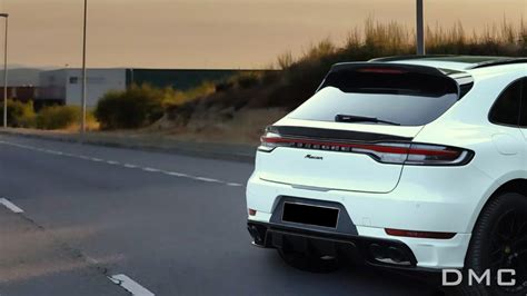 Porsche Macan Forged Carbon Fiber Roof Wing Trunk Spoiler