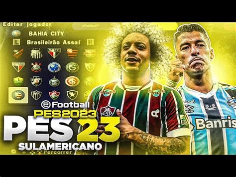 Efootball Pes Ppsspp Sulamericano Brasileir O E Libertadores