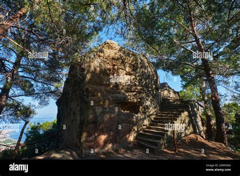 Canakkale Turkey Jul 14 2021 Altar Of Zeus In Adatepe Village