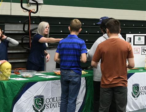 Columbia State Hosts Eighth Grade Career Fair