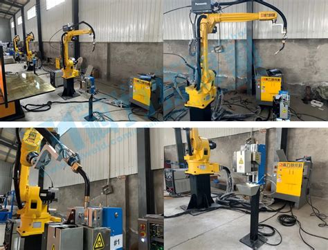 Double Station Welding Robot Workstation Robotic Arm 6 Axis Co2 Mig Mag Tig Welding Robot Buy