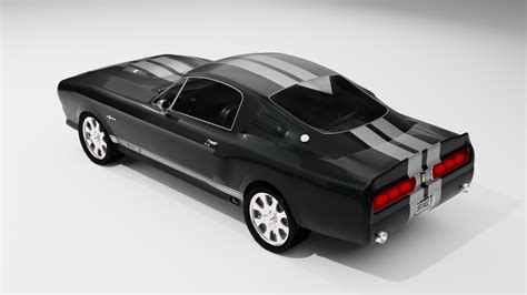 Archivo STL Mustang GT500 Eleanor Modelo Imprimible En 3D Para