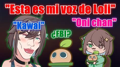 Meica enseña su voz de Loli a los brotecitos xD Meica YouTube