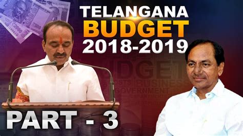 Ts Budget Minister Etela Rajender Presents Telangana Budget