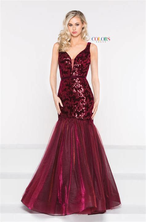 French Novelty Colors Dress 2023 Sequin Velvet Mermaid Gown