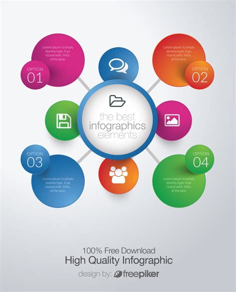 Circular Infographic Template Circular Infographic Template In Form