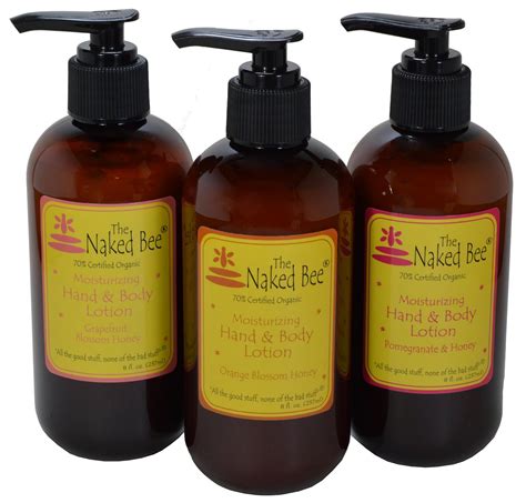 Amazon Naked Bee Hand Body Lotion 8 Oz Variety Pack Of 3 The